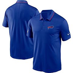 FOCO Buffalo Bills NFL Mens Striped Polyester Polo - L