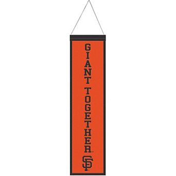 WinCraft San Francisco Giants 8" x 32" Slogan Wool Banner