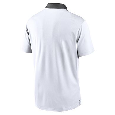 Men's Nike  White Las Vegas Raiders Vapor Performance Polo