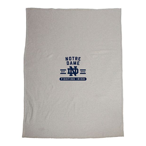 Notre dame sweatshirt blanket new arrivals