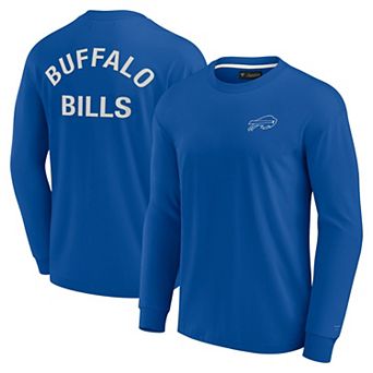 Unisex Fanatics Signature Royal Buffalo Bills Super Soft Long Sleeve T-Shirt
