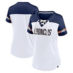 Profile Women's Russell Wilson White Denver Broncos Plus Size Notch Neck T-Shirt