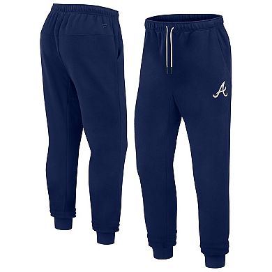 Unisex Fanatics Signature Navy Atlanta Braves Super Soft Fleece Jogger