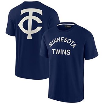 Unisex Fanatics Signature Navy Minnesota Twins Super Soft Short Sleeve T-Shirt