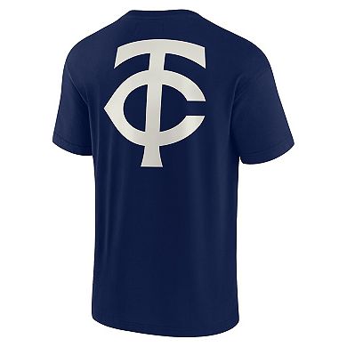 Unisex Fanatics Signature Navy Minnesota Twins Super Soft Short Sleeve T-Shirt