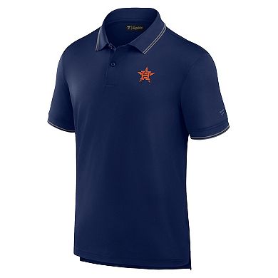 Men's Fanatics Signature Navy Houston Astros Pique Polo Shirt