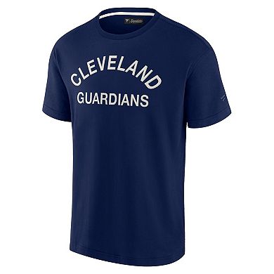 Unisex Fanatics Signature Navy Cleveland Guardians Super Soft Short Sleeve T-Shirt