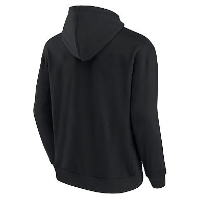 Unisex Fanatics Signature Black Miami Marlins Elements Super Soft Fleece Pullover Hoodie
