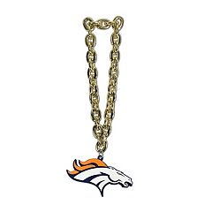 Wear by Erin Andrews x Baublebar Denver Broncos Gold Dog Tag Necklace