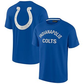 Unisex Fanatics Signature Royal Indianapolis Colts Super Soft Short Sleeve T-Shirt