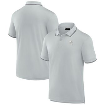 Men's Fanatics Gray Cleveland Browns Front Office Pique Polo