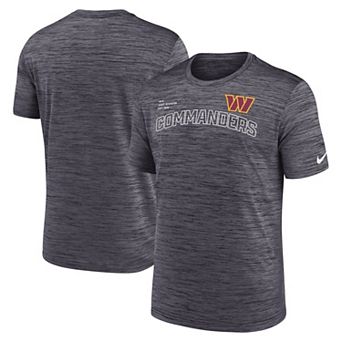 Men's Nike Black Washington Commanders Velocity Arch Performance T-Shirt