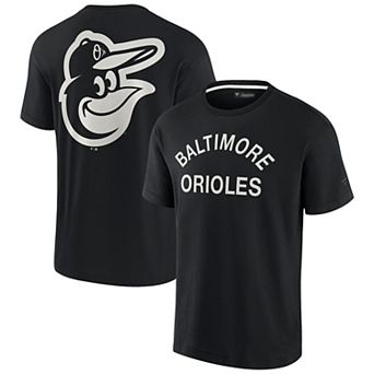 Unisex Fanatics Signature Black Baltimore Orioles Super Soft Short Sleeve T-Shirt