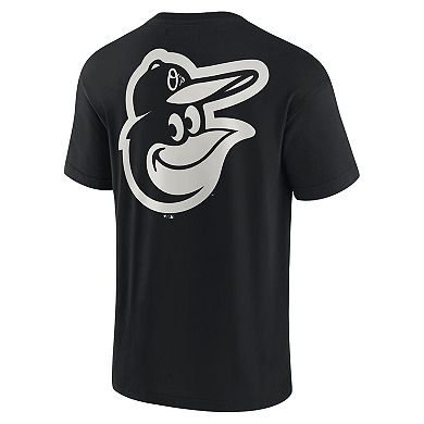 Unisex Fanatics Signature Black Baltimore Orioles Elements Super Soft Short Sleeve T-Shirt