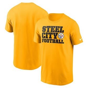 Men's Nike Gold Pittsburgh Steelers Local Essential T-Shirt