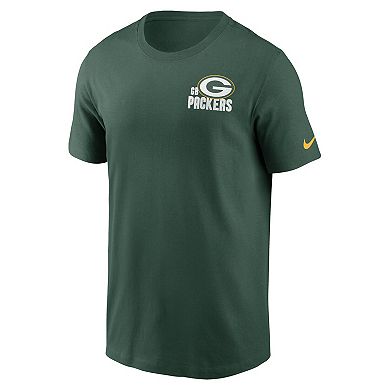 Men's Nike Green Green Bay Packers Blitz Essential T-Shirt