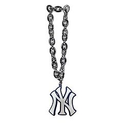 New York Yankees X-Small Pendant 14K White Gold 4W043YAN