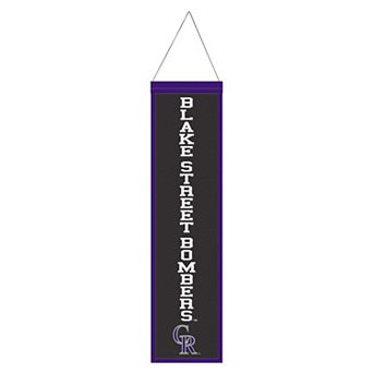 WinCraft Colorado Rockies 8" x 32" Slogan Wool Banner