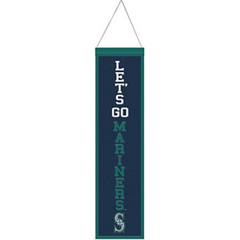 WinCraft Seattle Mariners 8" x 32" Slogan Wool Banner