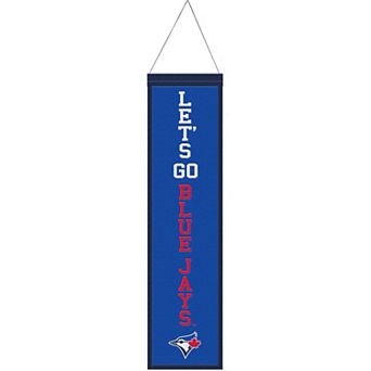WinCraft Toronto Blue Jays 8" x 32" Slogan Wool Banner