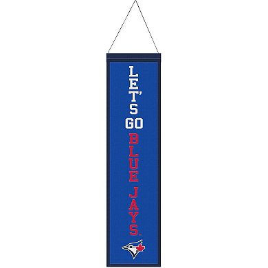 WinCraft Toronto Blue Jays 8" x 32" Slogan Wool Banner