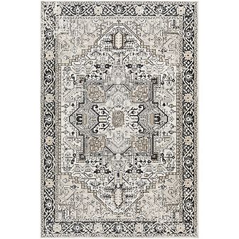 West Baden Traditional Washable Area Rug