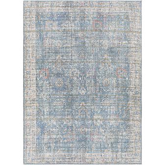 Markleville Traditional Washable Area Rug