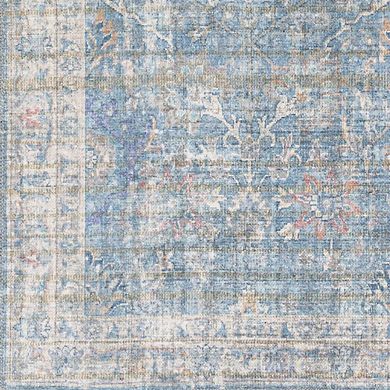 Markleville Traditional Washable Area Rug