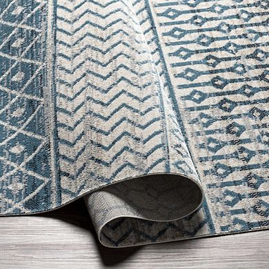 West Terre Haute Global Washable Area Rug