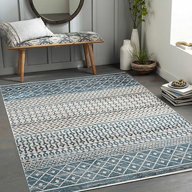 West Terre Haute Global Washable Area Rug