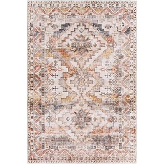 Wapello Traditional Washable Area Rug
