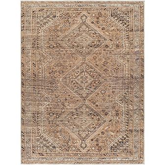 Tonganoxie Traditional Washable Area Rug