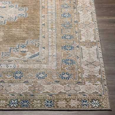 McCordsville Traditional Washable Area Rug