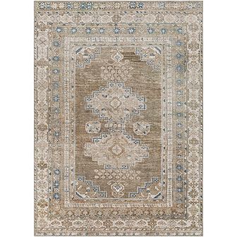 Mccordsville Traditional Washable Area Rug