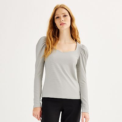 トップス CLANE VOLUME GATHER PUFF SLEEVE TOPS CLANE VOLUME GATHER PUFF SLEEVE TOPS - メルカリ