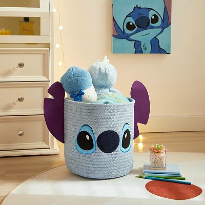 Disney Lilo Stitch Rope Basket Set offers Storage Bin NEW