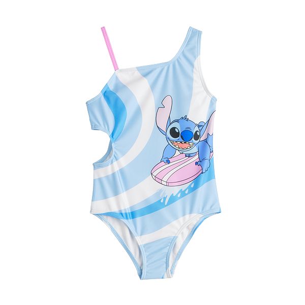 Disney's Stitch Girls 4-6x One-piece Swimsuit