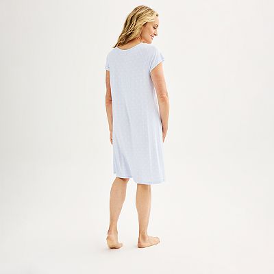 Women s Croft Barrow Short Sleeve Nightgown