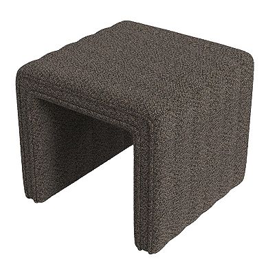 HomePop Modern Channel Ottoman