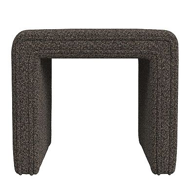 HomePop Modern Channel Ottoman