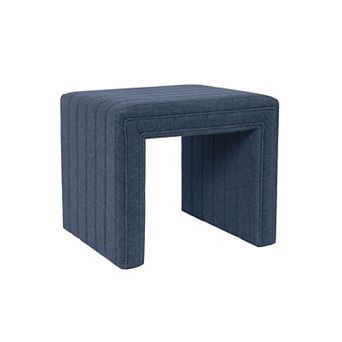 HomePop Modern Channel Ottoman