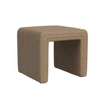 HomePop Modern Channel Ottoman