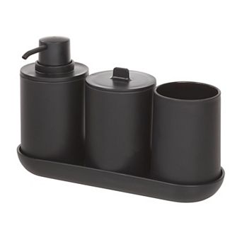 iDesign Cade 4 pc Bath Accessories Set