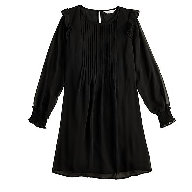 Women's LC Lauren Conrad Pleated A-Line Mini Dress