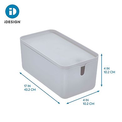 iDesign Cade Lidded Storage Bin