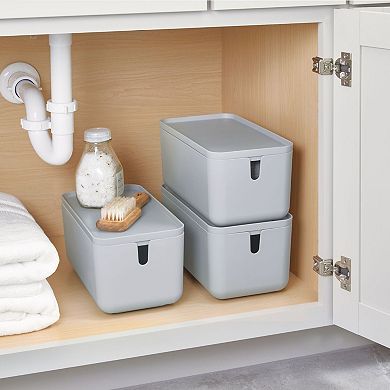 iDesign Cade Lidded Storage Bin