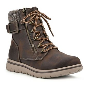 Cliffs by White Mountain Hearten Women's Hiker Ankle Boots