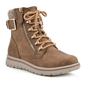 Cliffs by White Mountain Hearten Women's Hiker Ankle Boots