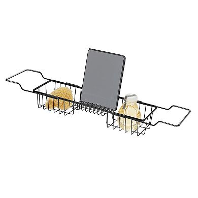 iDesign Everett Adjustable Over Bathtub Caddy