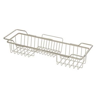 iDesign Everett Adjustable Over Bathtub Caddy